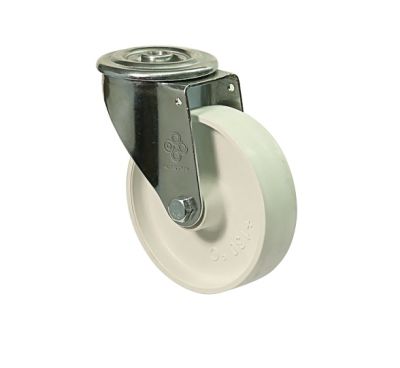 Колесо з поворотною опорою та отвором