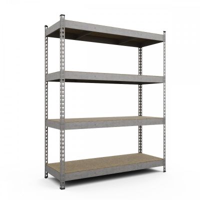 Стелаж металевий оцинкований Титан ДСП