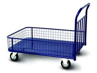 Візок сітчастий платформений з бортами. Модель ТС-9