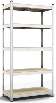 Стелаж металевий оцинкований Бюджет ДСП