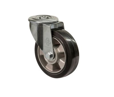 Колесо з поворотною опорою та кріпильним отвором "Norma"