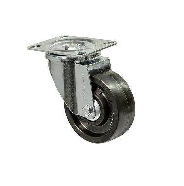 Колесо поворотне з кріпильним майданчиком "Thermo Lux"