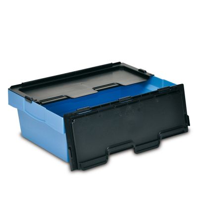 Пластиковий контейнер 600х400х235 мм з кришкою 