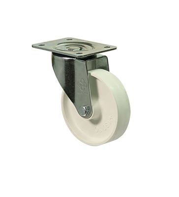 Колесо з поворотною опорою та кріпильним майданчиком