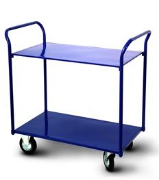 Поличковий візок на 2 полиці з двома ручками. Модель ТП-2