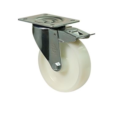 Колесо поворотне з майданчиком та гальмом