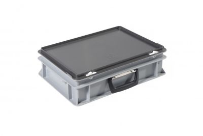 Пластиковий кейс з однією ручкою  400х300х135 мм