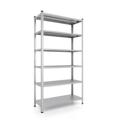 Стелаж оцинкований Кронос з металевими полицями