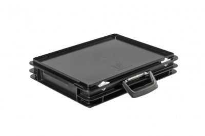 Пластиковий кейс античтичний з однією ручкою 400х300х80 мм