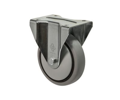 Колесо неповоротне з кріпильним майданчиком