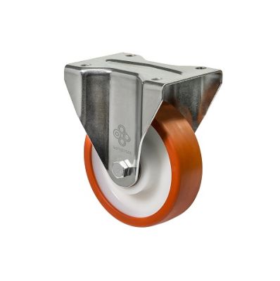 Колесо з неповоротною опорою та кріпильним майданчиком "Norma"