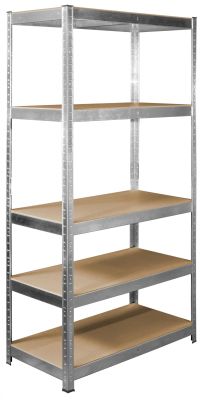 Стелаж металевий оцинкований Бюджет МДФ 