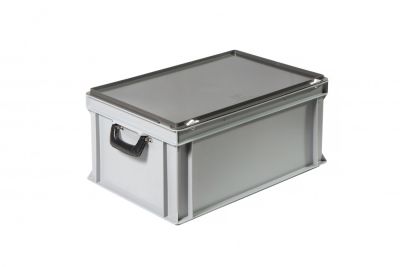 Пластиковий кейс з двома посиленими ручками 600х400х295 мм