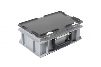 Пластиковий кейс з однією ручкою 300х200х130 мм