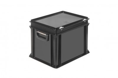 Пластиковий кейс антистатичний з двома ручками 400х300х340 мм