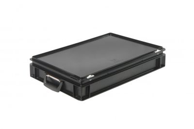 Пластиковий кейс антистатичний з двома ручками 600х400х132мм