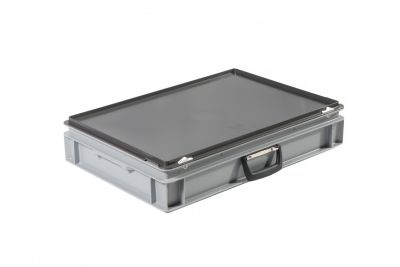 Пластиковий кейс з однією ручкою 600х400х132 мм