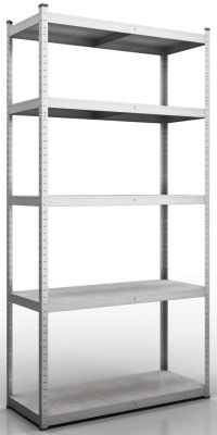 Стелаж оцинкований з металевими полицями Стандарт