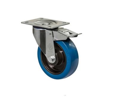 Колесо поворотне з майданчиком та гальмом