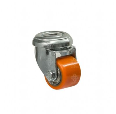 Колесо поворотне поліуретанове Medium з отвором