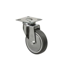 Колесо поворотне з кріпильним майданчиком